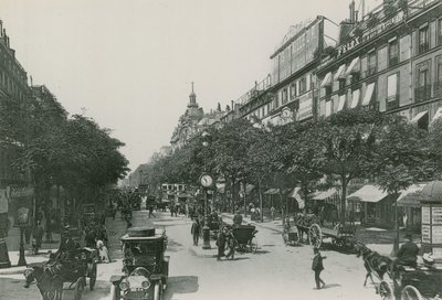 Perspective du Boulevard des Italiens da French Photographer